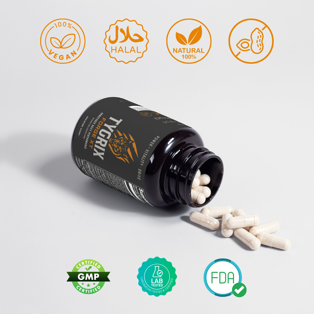 FORGE XT™ Vitality & Testosterone Support Supplement