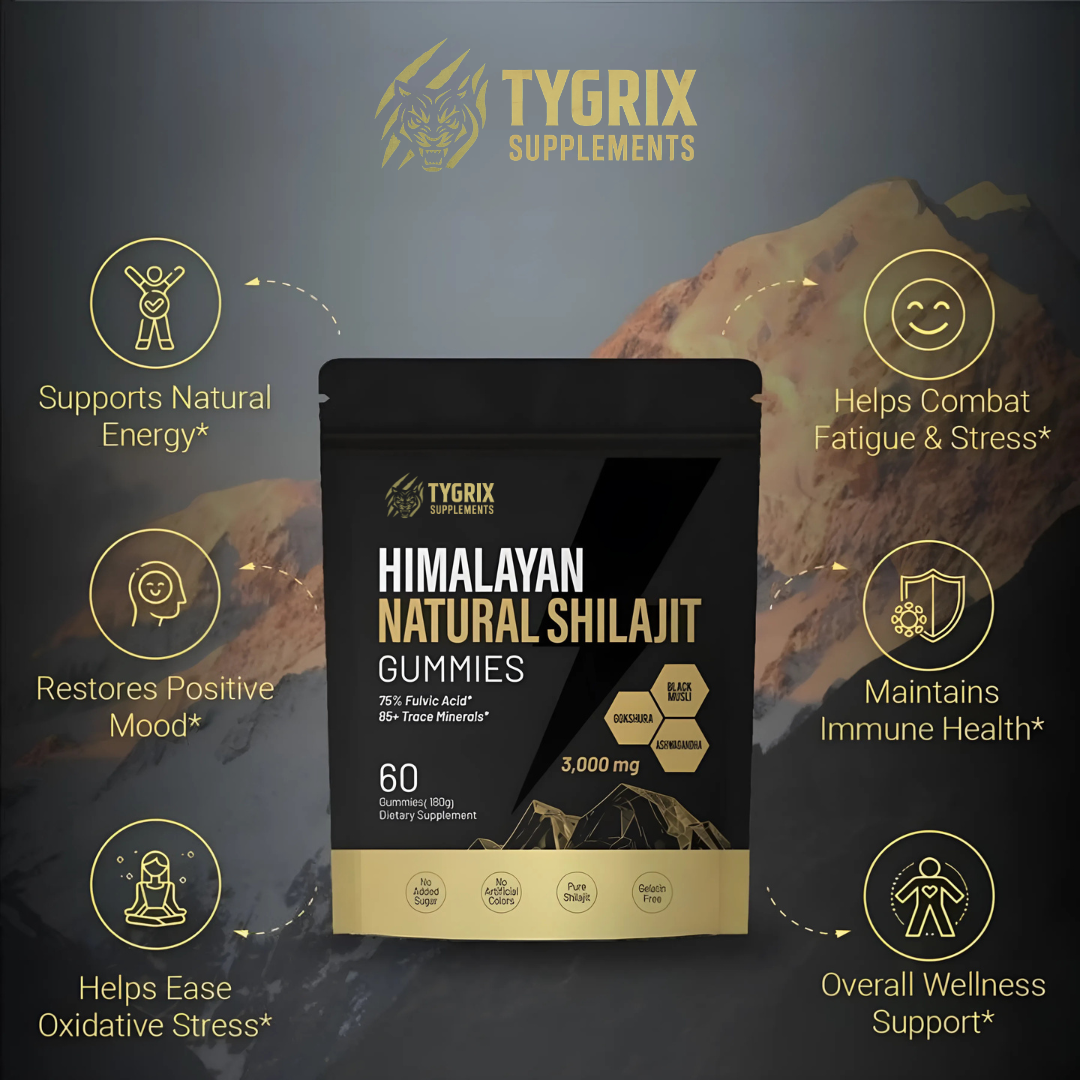 Vitality Boost Himalayan Shilajit Gummies™