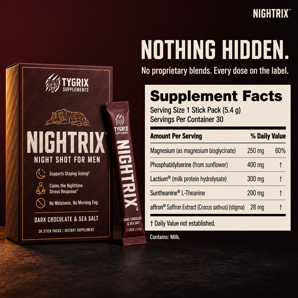 Nightrix™ Night Shot | Dark Chocolate & Sea Salt