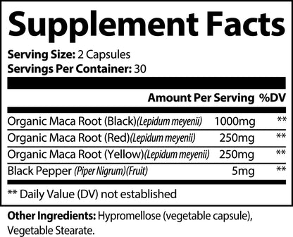 KING MACA™ Energy, Endurance & Libido Support Supplement